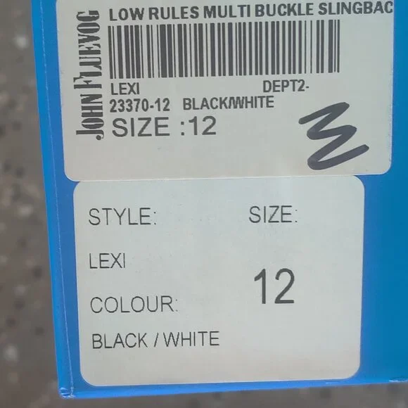 John fluevog Lexi shoes size 12W 10M New - Picture 3 of 4